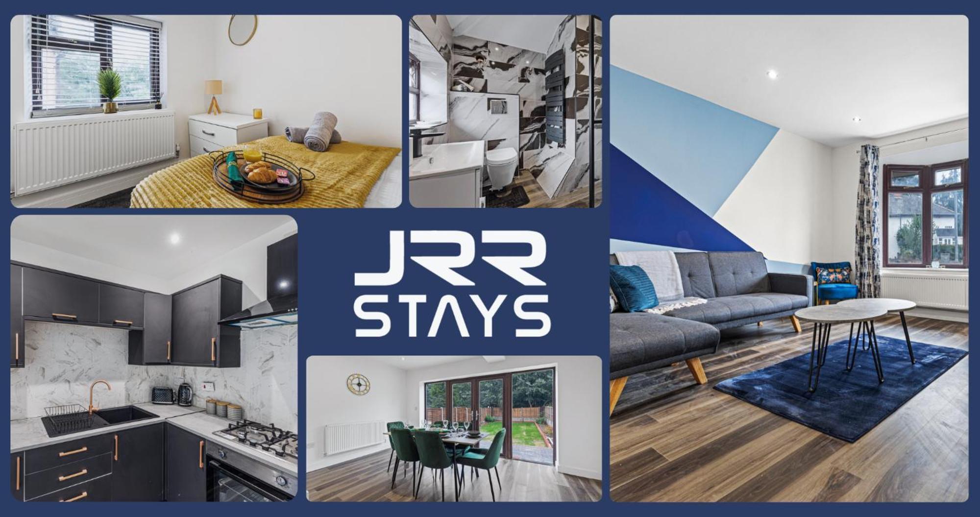 Walsall - 4 Bedroom House, Wi-Fi, Garden , Sleeps 8 - Jrr Stays Bescot Luaran gambar